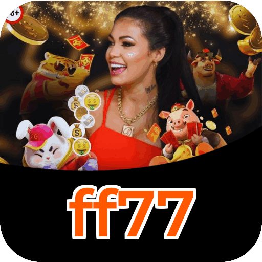 Catálogo slots ff77 mostrando top jogos Gates Olympus Sweet Bonanza Fortune Tiger Big Bass volatilidade RTP